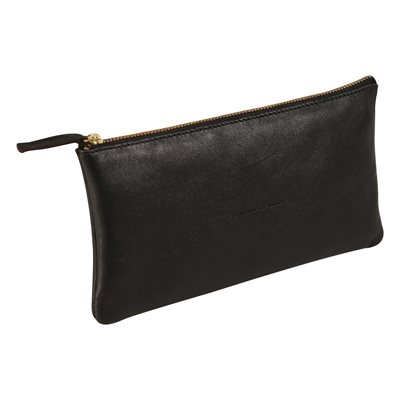 FLYING SPIRIT TROUSSE EN CUIR NOIR PLATE 22x11CM FLYING SPIRIT TROUSSE EN CUIR NOIR PLATE 22x11CM