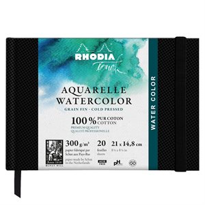 Rhodia Touch Watercolor Book, 100% cotton 300g cold-pressed