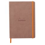 RHODIARAMA SOFTBACK LINED 5.75x8.25 ROSEWOOD