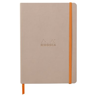 RHODIARAMA CAHIER SOUPLE LIGNÉ A5 TOUCHE DE ROSE RHODIARAMA CAHIER SOUPLE LIGNÉ A5 TOUCHE DE ROSE