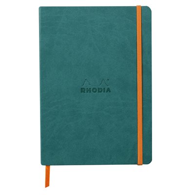 RHODIARAMA CAHIER SOUPLE LIGNÉ A5 PAON RHODIARAMA CAHIER SOUPLE LIGNÉ A5 PAON