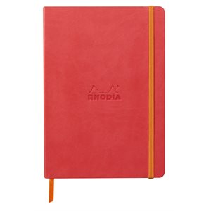 RHODIARAMA SOFTBACK LINED 5.75x8.25 CORAL