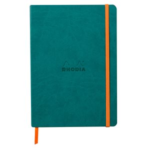RHODIARAMA SOFTBACK DOT 5.75x8.25 PEACOCK