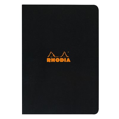 Cahier piqué Noir Rhodia Cahier piqué Noir Rhodia