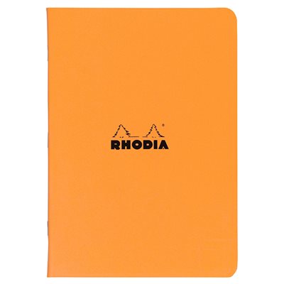 Cahier piqué Orange Rhodia Cahier piqué Orange Rhodia