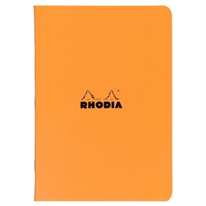 Rhodia Orange Staplebound Notebook