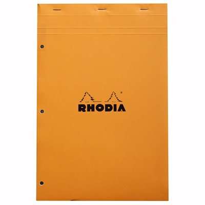 RHODIA BLOC LIGNÉ PERFORÉ 210x297 ORANGE RHODIA BLOC LIGNÉ PERFORÉ 210x297 ORANGE