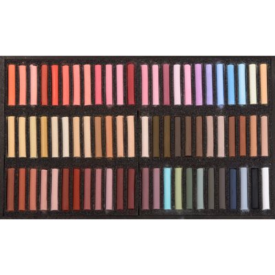 Coffret bois 72 Pastels - Portait Coffret bois 72 Pastels - Portait