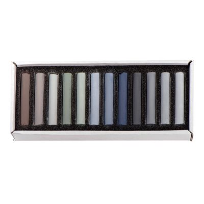 Etui 12 Pastels - Gris Etui 12 Pastels - Gris