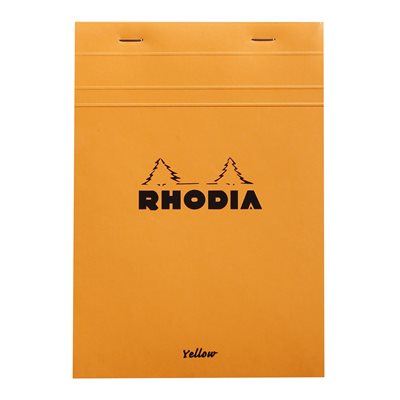 RHODIA BLOC #16 5 / 5 JAUNE 148X210 ORANGE RHODIA BLOC #16 5 / 5 JAUNE 148X210 ORANGE