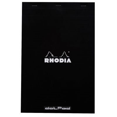 RHODIA BLOC #19 DOT 210x318 NOIR RHODIA BLOC #19 DOT 210x318 NOIR
