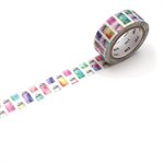 #MT WASHI 15MMX7M COLOR JAR