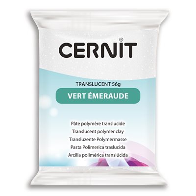Cernit TRANSLUCENT 56 g Emeraude