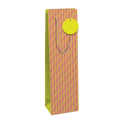 Néon, sac bouteille 12,7x9x35,5 cm Néon, sac bouteille 12,7x9x35,5 cm