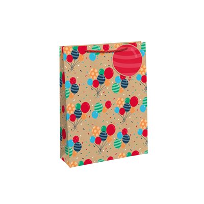 #Sac moyen Ballons kraft 21, 5x10, 2x25, 3cm #Sac moyen Ballons kraft 21, 5x10, 2x25, 3cm