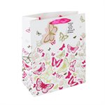 #Butterflies large bag 26,5x14x33cm