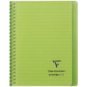 POLYPRO WIREBOUND NOTEBOOKS LINED 80s 5.75x8.25
