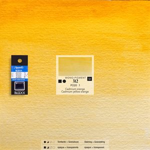 Aquarelle Cadmium Orange - 1 / 2 godet