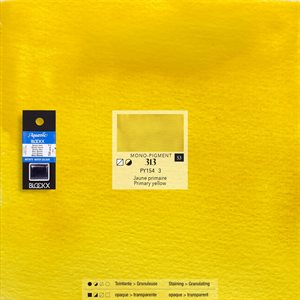Aquarelle Jaune Primaire - 1 / 2 godet