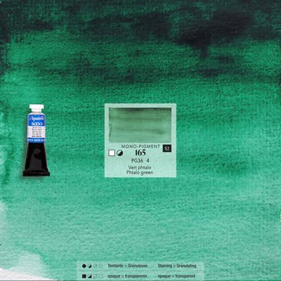 Aquarelle Vert Phatlo - 15ml tube Aquarelle Vert Phatlo - 15ml tube