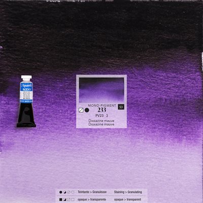 Aquarelle Dioxazine Mauve 15ml tube - S3 Aquarelle Dioxazine Mauve 15ml tube - S3