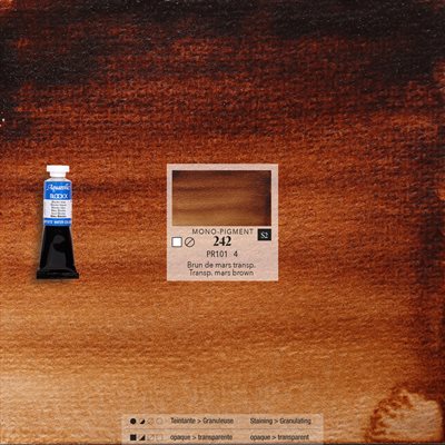 Aquarelle Brun de Mars Transparent - 15ml tube Aquarelle Brun de Mars Transparent - 15ml tube