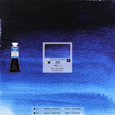 Aquarelle Bleu de Prusse - 15ml tube Aquarelle Bleu de Prusse - 15ml tube