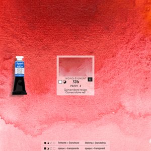 Aquarelle Quinacridone Rouge - 15ml tube
