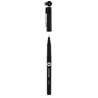 MOLOTOW BLACKLINER 0.2MM NOIR MOLOTOW BLACKLINER 0.2MM NOIR