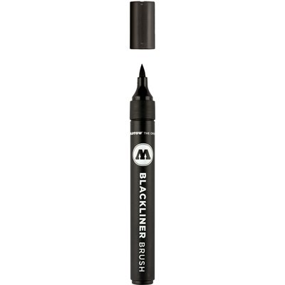 MOLOTOW BLACKLINER PINCEAU NOIR MOLOTOW BLACKLINER PINCEAU NOIR