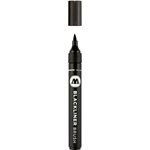 MOLOTOW BLACKLINER BRUSH BLACK