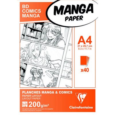 maMANGA ETUI BD / COMIC A4 40F O 200g maMANGA ETUI BD / COMIC A4 40F O 200g