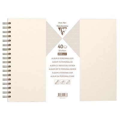 Album Couverture rigide irisée 32x24cm 40 feuilles 200g Album Couverture rigide irisée 32x24cm 40 feuilles 200g