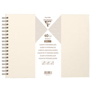 Album Couverture rigide irisée 32x24cm 40 feuilles 200g