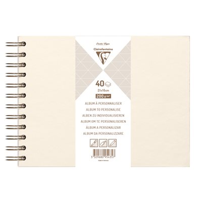 Album Couverture rigide irisée 21x16cm 40 feuilles 200g Album Couverture rigide irisée 21x16cm 40 feuilles 200g