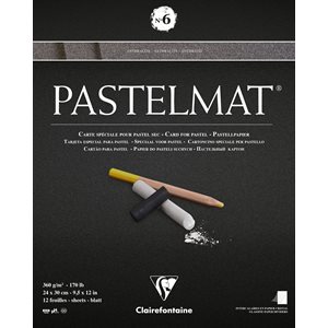 PASTELMAT 360g 12fls 24x30 TEINTES #6
