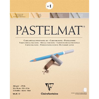 Bloc pour Pastel sec coul.1 Bloc pour Pastel sec coul.1