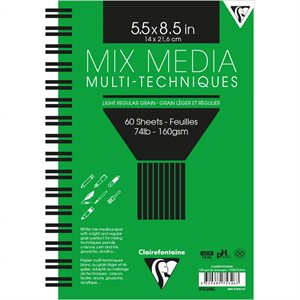 Bloc R.I. Mix Media 14x21,6 60F 160g