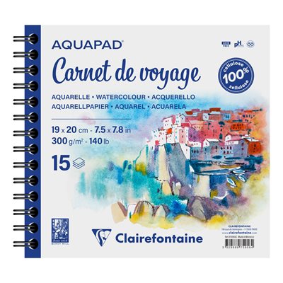 Carnet Aqua RI 19x20cm 15F G MF 300g F Carnet Aqua RI 19x20cm 15F G MF 300g F