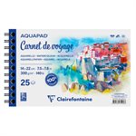 Carnet Aqua RI 25F GMF 300g F 14x22cm