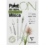 Bloc PaintON MISCA collé A5 15F 250g / m²
