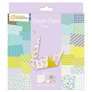 Assorted Origami Paper Flowers