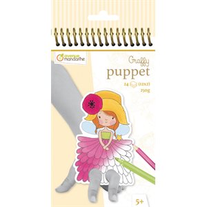 Carnet marionnettes à doigts Graffy Puppet Monde Féérique