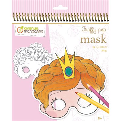 Graffy Pop Coloring Masks Girl