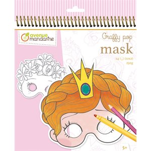 Graffy Pop Coloring Masks Girl