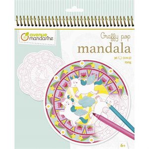 GRAFFY POP MANDALA '' MAGIC"