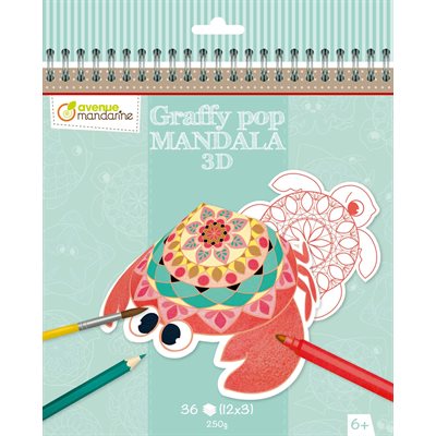 maGRAFFY POP MANDALA '' 3D '' maGRAFFY POP MANDALA '' 3D ''