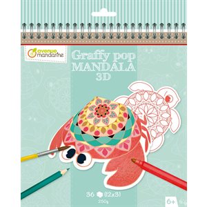 maGRAFFY POP MANDALA '' 3D"