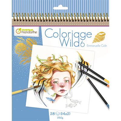 Carnet de coloriage Wild 6 Carnet de coloriage Wild 6