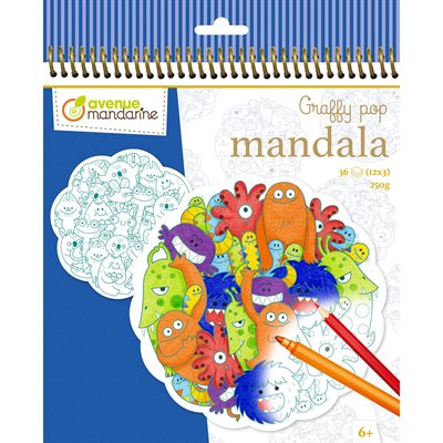 Graffy Mandala, Pêle Mêle Monstres Graffy Mandala, Pêle Mêle Monstres